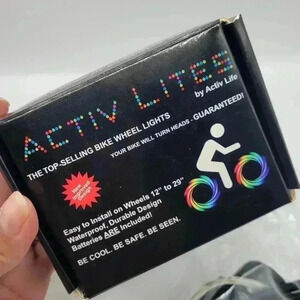 BRAND NEW ACTIV LITES WHEELS LIGHTS MULTICOLOR FOR KIDS AND FAMILY FUN